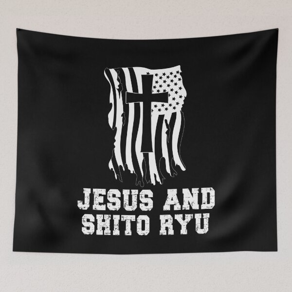 Item preview, Jesus and Shito Ryu Funny Christian Karate Instructor Design - Japanese Martial Art Design For A Karate Lover designed and sold by TheKarateStore.