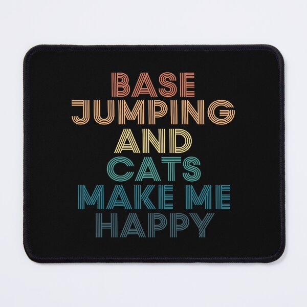 Item preview, Base Jumping And Cats Make Me Happy designed and sold by kindxinn.