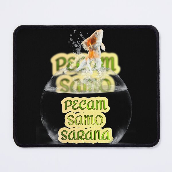 Item preview, Pecam samo sarana - carp edition designed and sold by TVstuff.