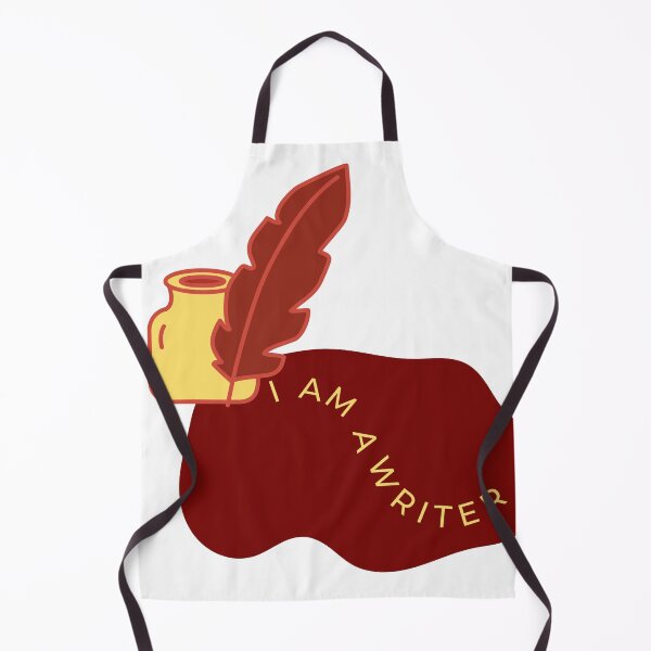 Item preview, I am a writer. Bold ink and quill design. designed and sold by CreativeStrand.
