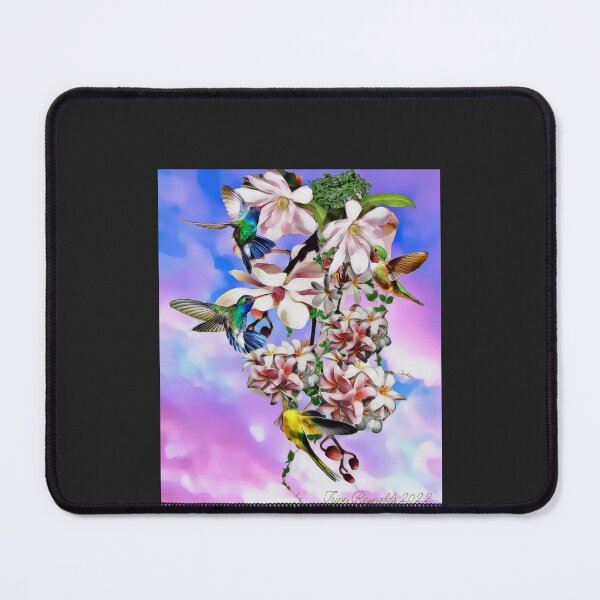 Item preview, Hummingbird Gathering designed and sold by Tripp Art Studio.