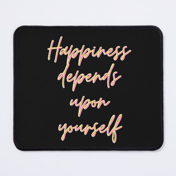 Item preview, Happiness depends upon yourself designed and sold by MiLaKK.