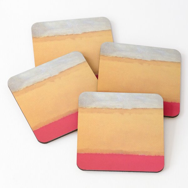 Aperçu de l'œuvre peinture de mark rothko, rouge, orange, blanc, oeuvre de mark rothko créée et vendue par kinsley45.