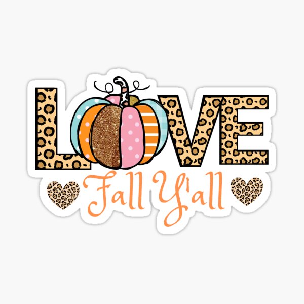 Vista previa del artículo con la obra «Camisa Love Fall Y'All, camisa de otoño con estampado de leopardo, acción de gracias, Hello Pumpkin, Fall Vibes», diseñado y vendido por Hussain Shirts.