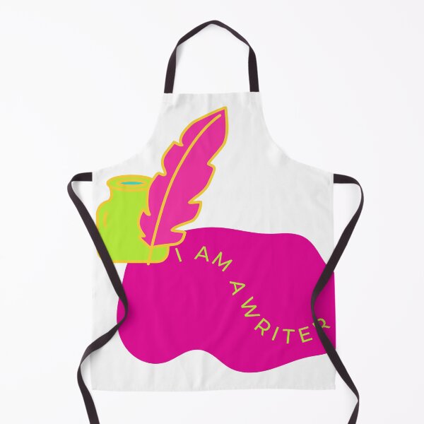 Item preview, I am a writer. Bold ink and quill design. designed and sold by CreativeStrand.
