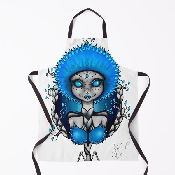 Item preview, blue mushroom girl designed and sold by Arkane Designs.