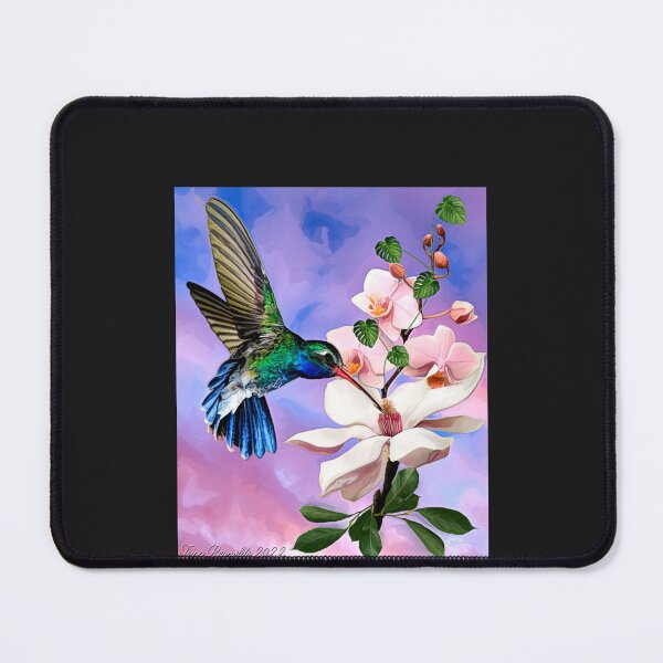 Item preview, Hummingbird Blue designed and sold by Tripp Art Studio.