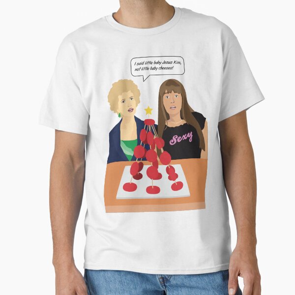Item preview, Kath & Kim Christmas T-Shirt Little Baby Cheeses designed and sold by adlibcreative.