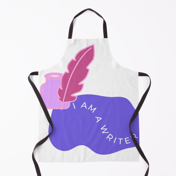Item preview, I am a writer. Bold ink and quill design. designed and sold by CreativeStrand.