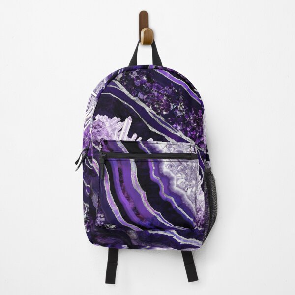 Item preview, Purple Geode and Silver Digital Art designed and sold by k9printart.