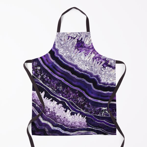 Item preview, Purple Geode and Silver Digital Art designed and sold by k9printart.