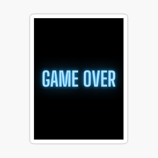 Item preview, Game Over designed and sold by KDTB Clothes.