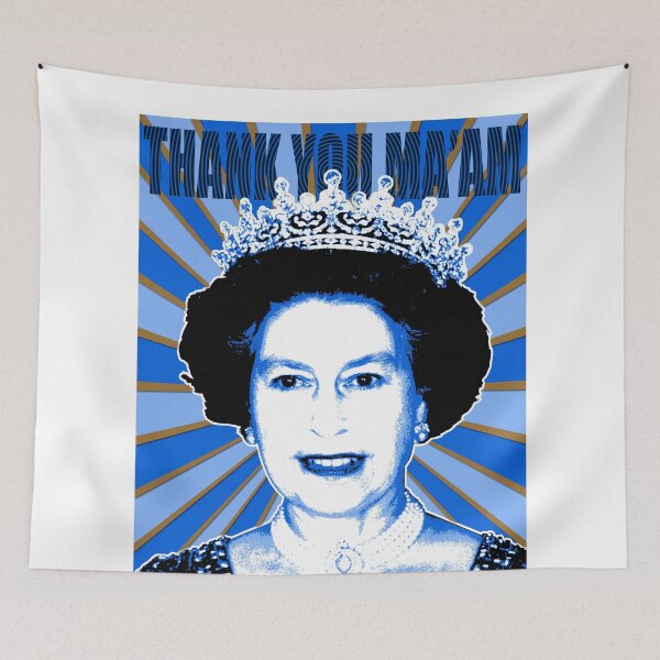 Item preview, Thank you Ma'am version 2 - Blue designed and sold by Gary Hogben.