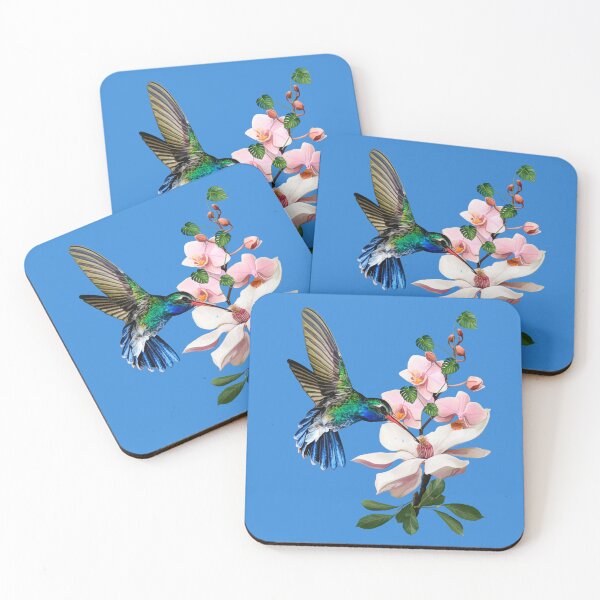 Item preview,  Hummingbird Blue Transparent designed and sold by Tripp Art Studio.