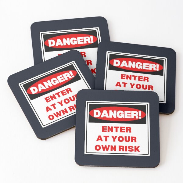 Item preview, Danger enter at your own risk designed and sold by LewisRichie.