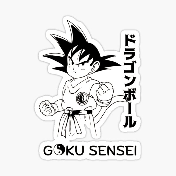 Goku Sticker For Sale By Fashion Buy Redbubble 2764