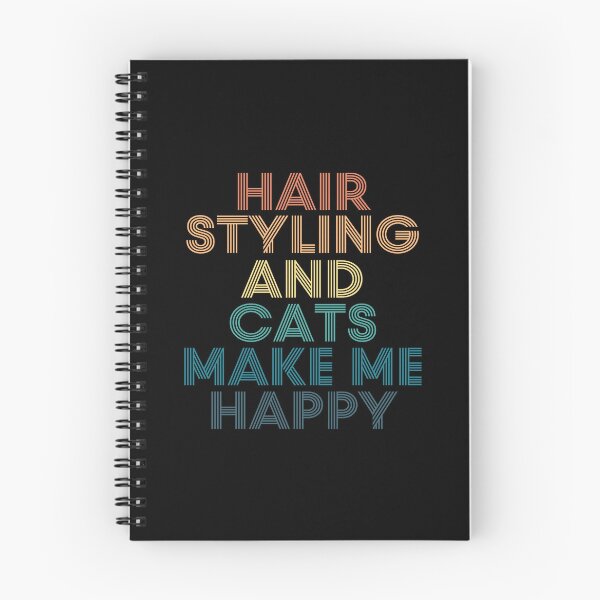 Item preview, Hair Styling And Cats Make Me Happy designed and sold by kindxinn.