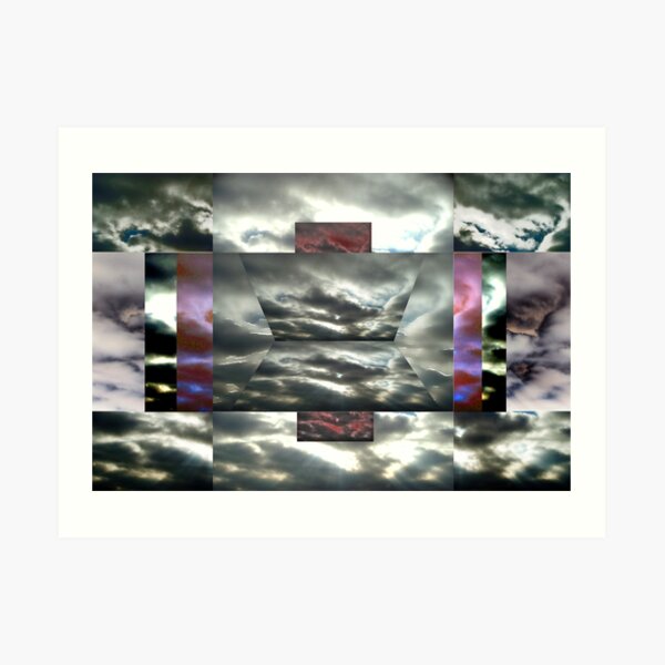 Cloud Tricks Art Print