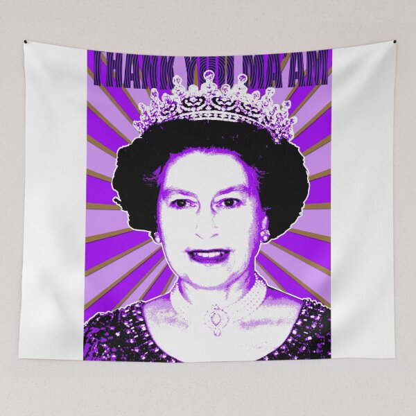 Item preview, Thank you Ma'am version 2 - Purple designed and sold by Gary Hogben.
