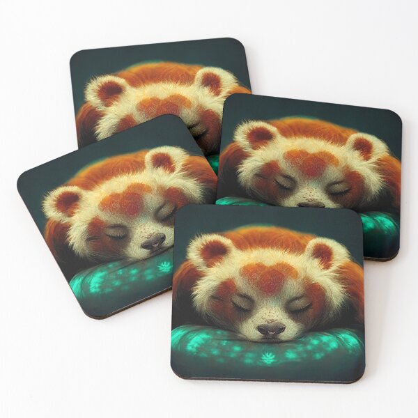 Item preview, Peaceful bear sleeping on pillow  designed and sold by WeirdStation.