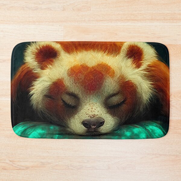 Item preview, Peaceful bear sleeping on pillow  designed and sold by WeirdStation.