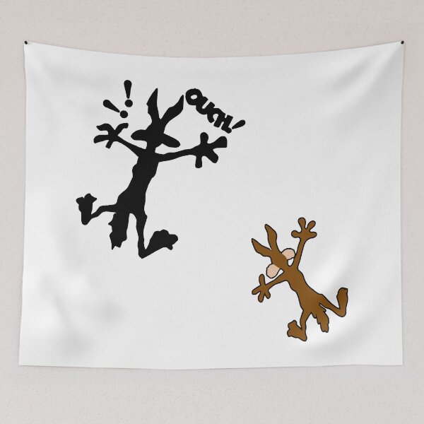 Item preview, Coyote Splat Hitting Wall designed and sold by marhinmichael.