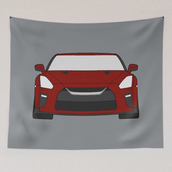 Item preview, Nissan GTR R35 2017 regal red color designed and sold by EdimDesign.