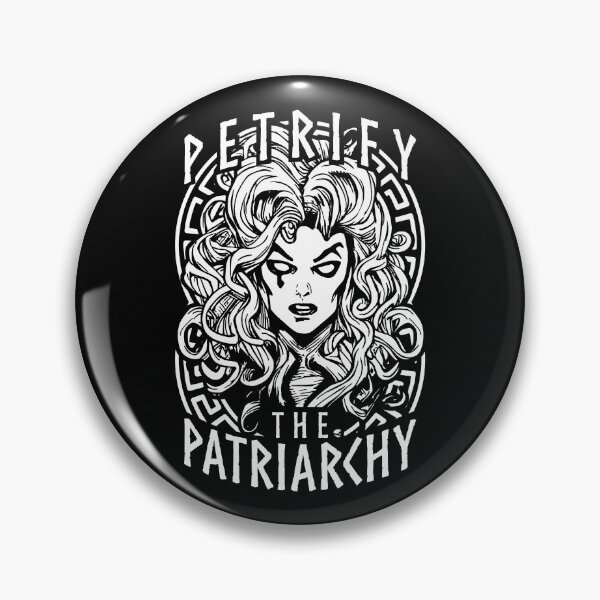 Item preview, Petrify The Patriarchy Feminist Halloween Goth Medusa Witch designed and sold by GrandeDuc.