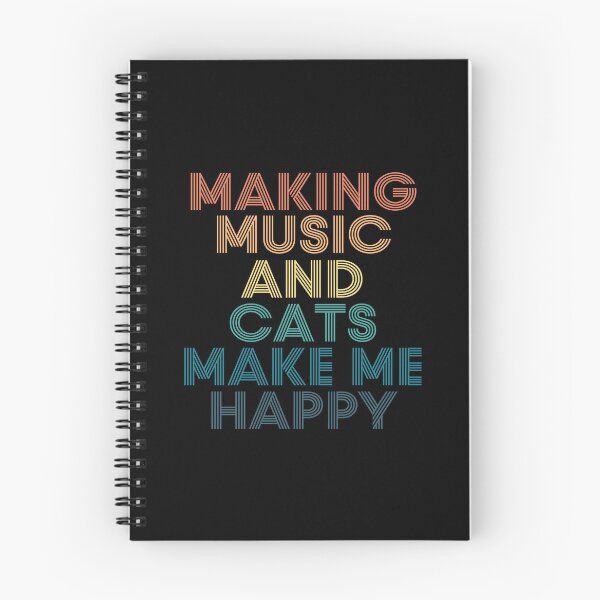 Item preview, Making Music And Cats Make Me Happy designed and sold by kindxinn.