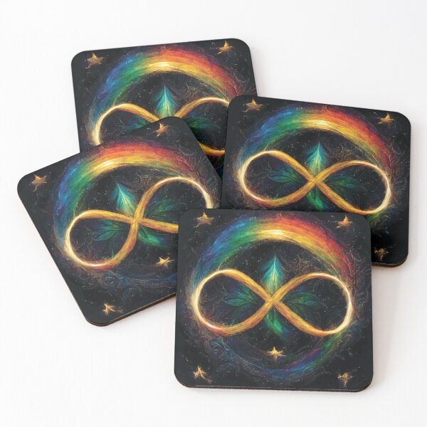 Item preview, Autismo Golden Infinity designed and sold by The Spicy Autistic.