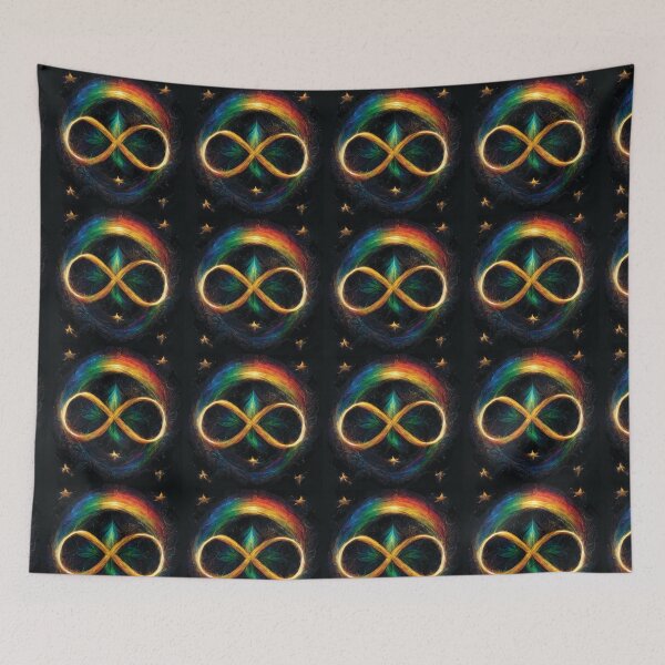 Item preview, Autismo Golden Infinity designed and sold by The Spicy Autistic.