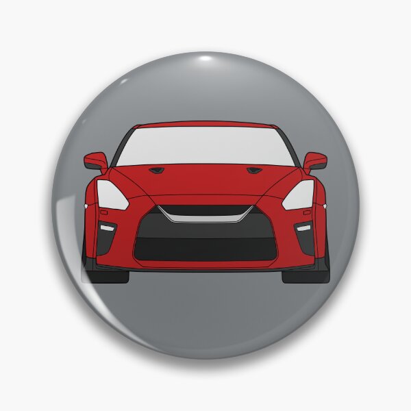 Item preview, Nissan GTR R35 2017 solid red color designed and sold by EdimDesign.