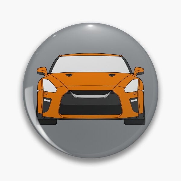 Item preview, Nissan GTR R35 2017 blaze orange color designed and sold by EdimDesign.