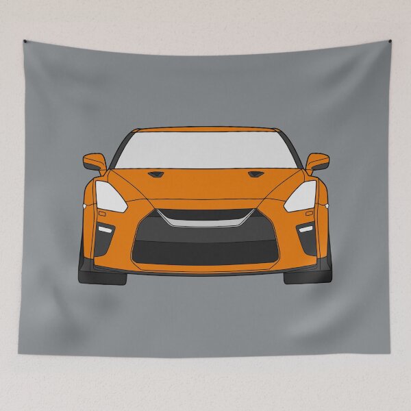 Item preview, Nissan GTR R35 2017 blaze orange color designed and sold by EdimDesign.