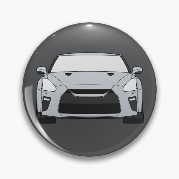 Item preview, Nissan GTR R35 2017 super silver color designed and sold by EdimDesign.