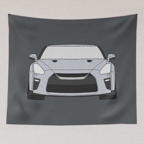 Item preview, Nissan GTR R35 2017 super silver color designed and sold by EdimDesign.