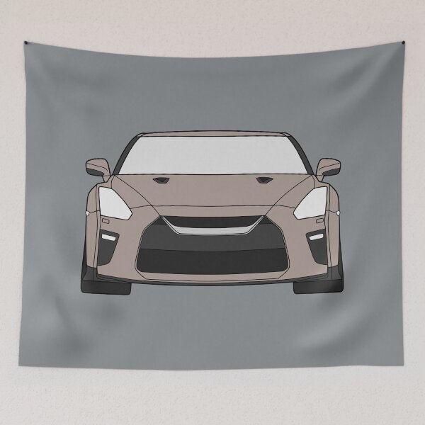Item preview, Nissan GTR R35 2017 titanium color designed and sold by EdimDesign.