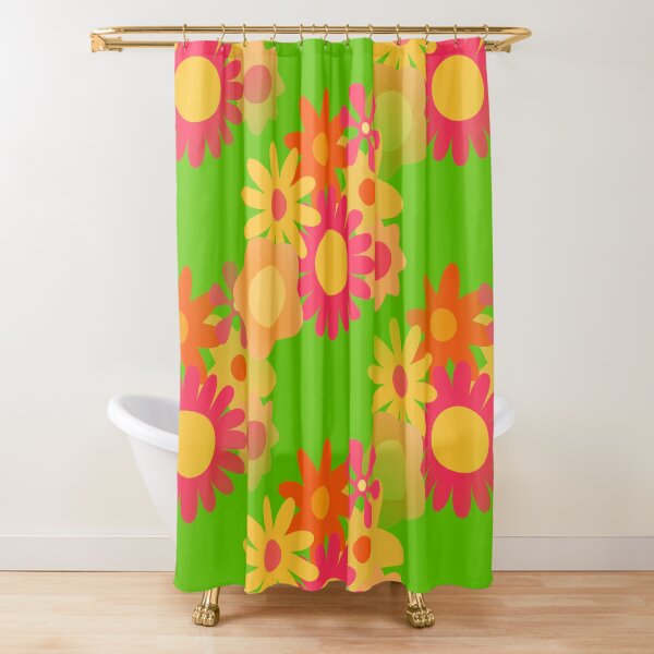 Item preview, 1960s vintage groovy mod floral  designed and sold by Gossip Rag.
