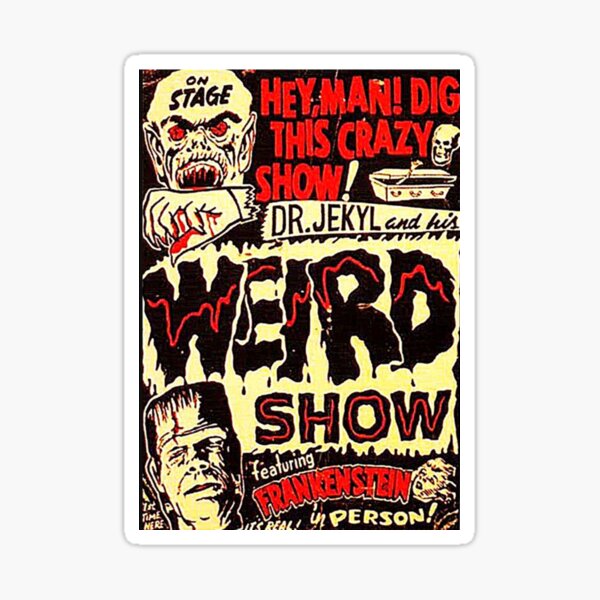 Dr Weird Stickers for Sale Redbubble pic