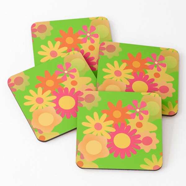 Item preview, 1960s vintage groovy mod floral  designed and sold by Gossip Rag.