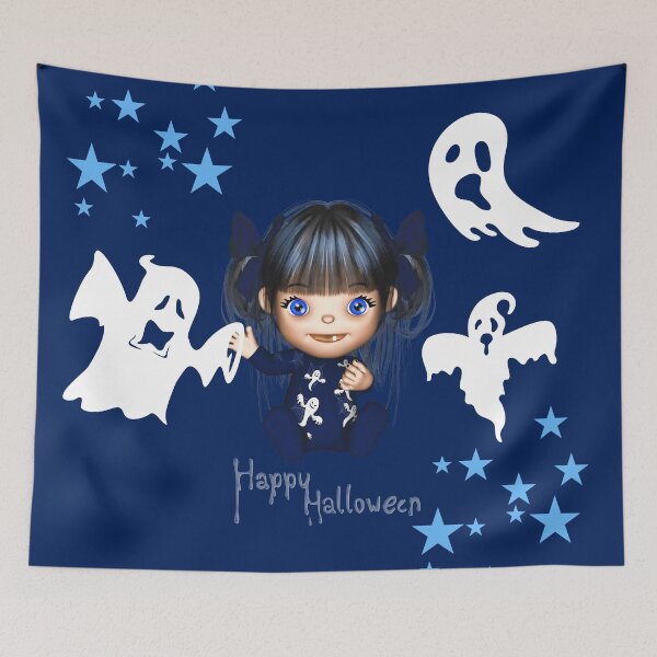 Item preview, Toon Baby Ghostly Happy Halloween designed and sold by dkatesmith.