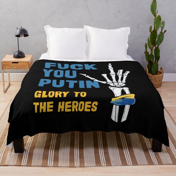 Item preview, Fuck You Putin Glory To The Heroes designed and sold by Big Twelve.