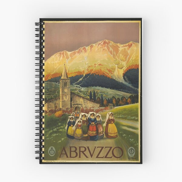 Item preview, Abruzzo. Vintage tourism ADV. designed and sold by philozei.
