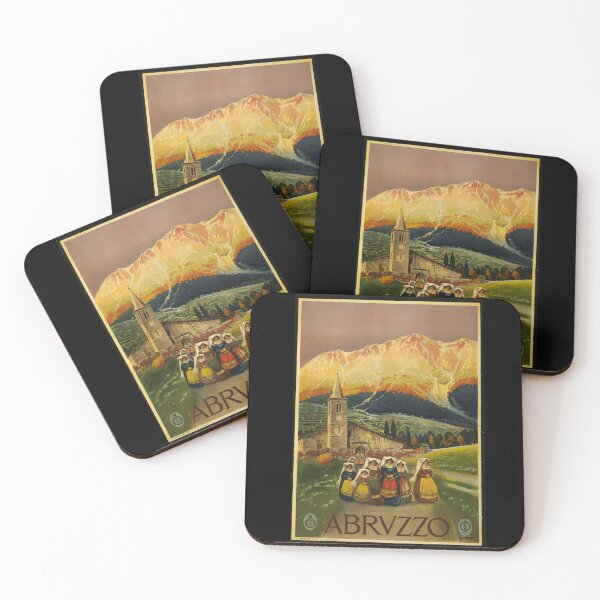 Item preview, Abruzzo. Vintage tourism ADV. designed and sold by philozei.