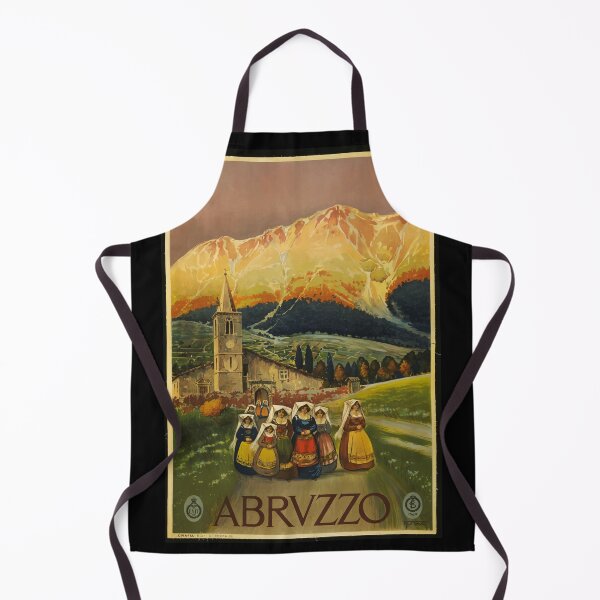 Item preview, Abruzzo. Vintage tourism ADV. designed and sold by philozei.