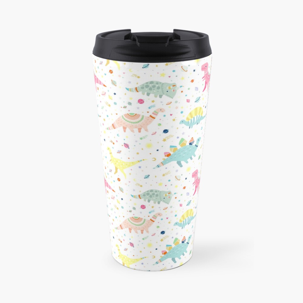 Dinosaur Pattern Travel Mug
