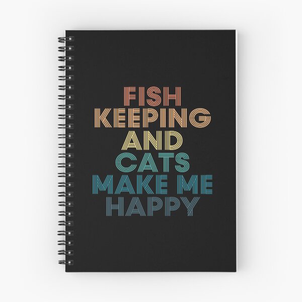 Item preview, Fish Keeping And Cats Make Me Happy designed and sold by kindxinn.