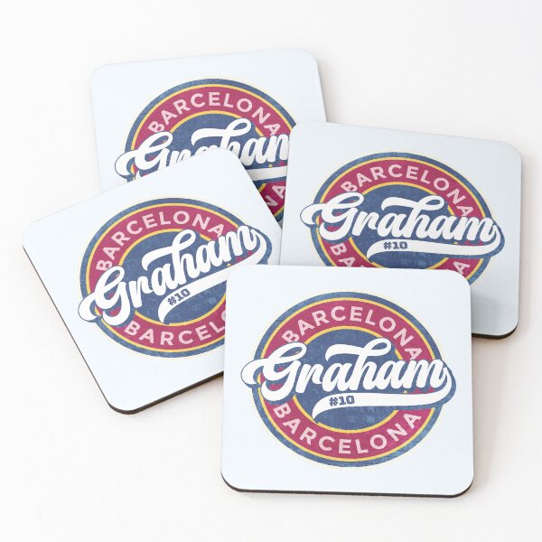 Item preview, Caroline Graham #10 Barcelona Femeni Soccer Badge (Round) designed and sold by Numero14.