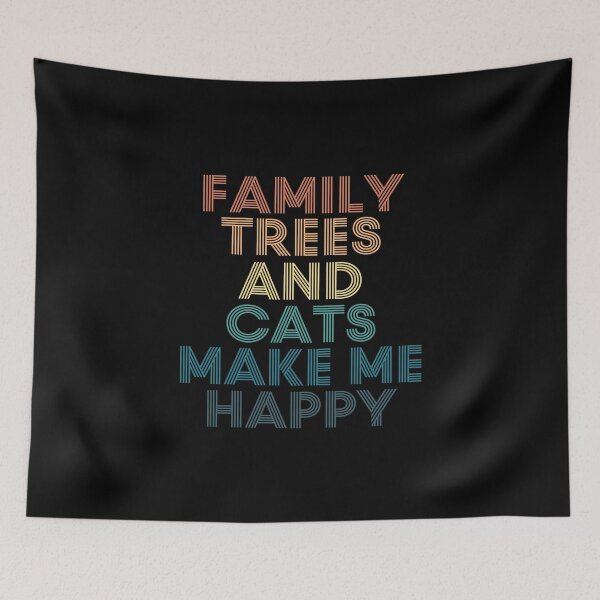 Item preview, Family Trees And Cats Make Me Happy designed and sold by kindxinn.