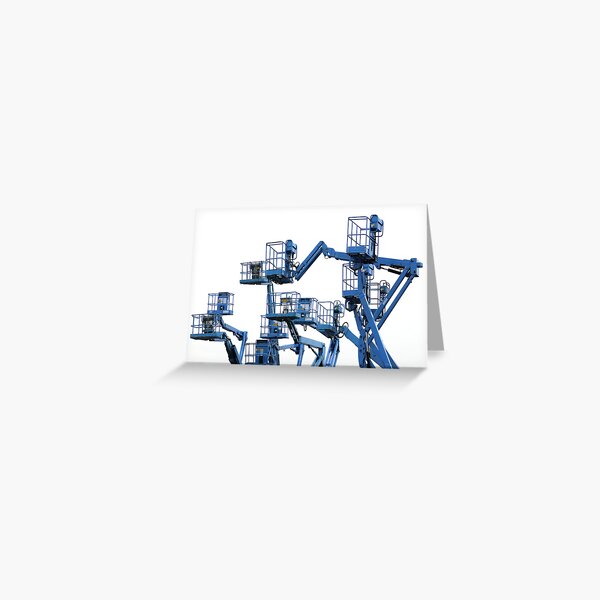 Jostling Cherry-Pickers Greeting Card